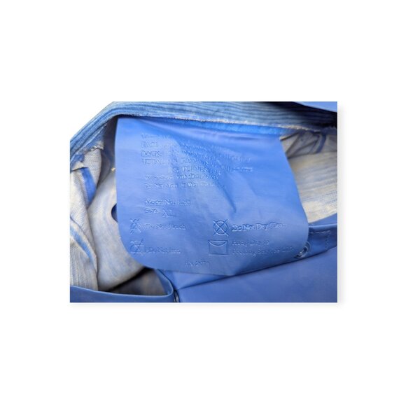 Stearns Men's XL Dry Wear Piece Rain Suit Jacket Waterproof Blue Jacket Only - Picture 9 of 16